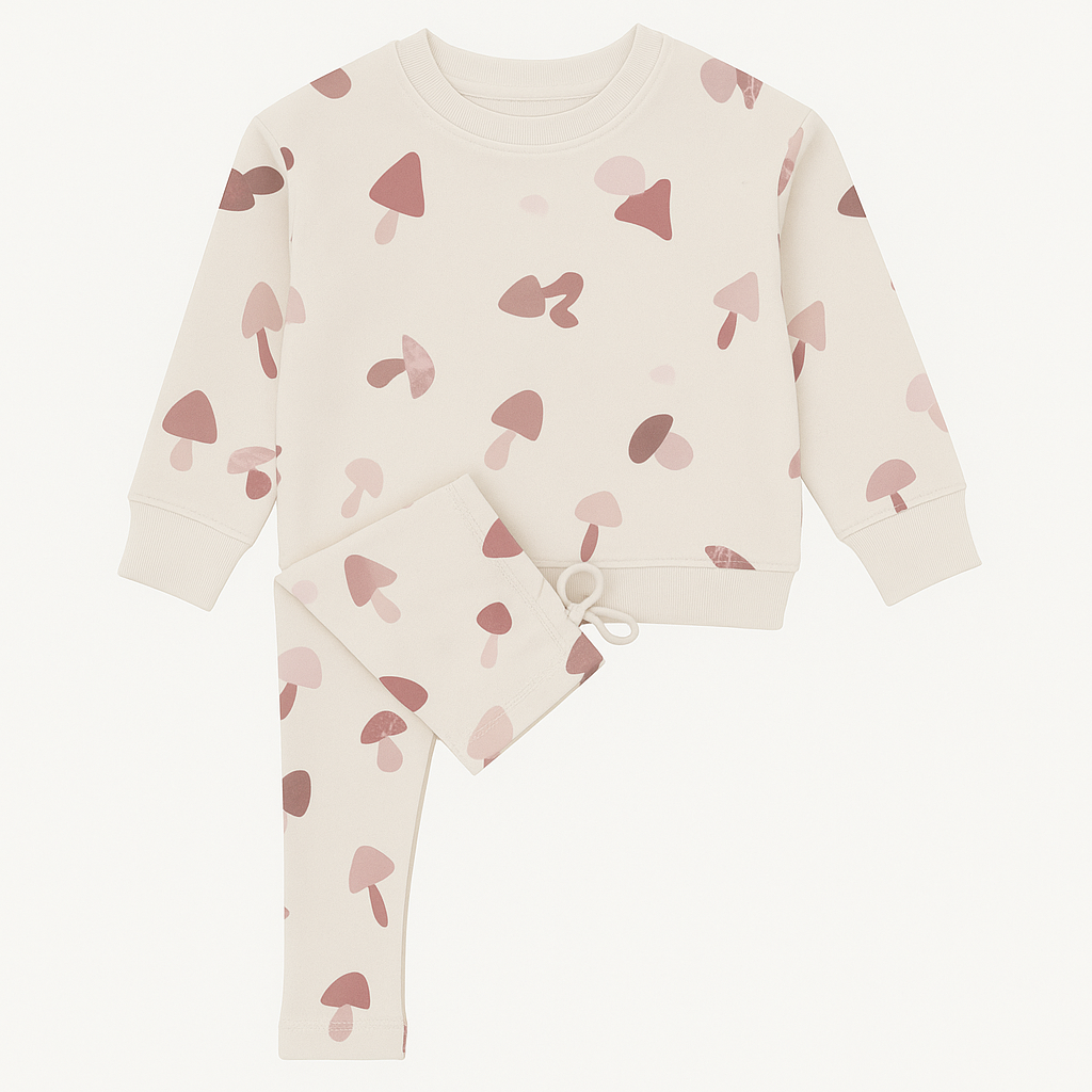 Playset All over Mauve Mushroom