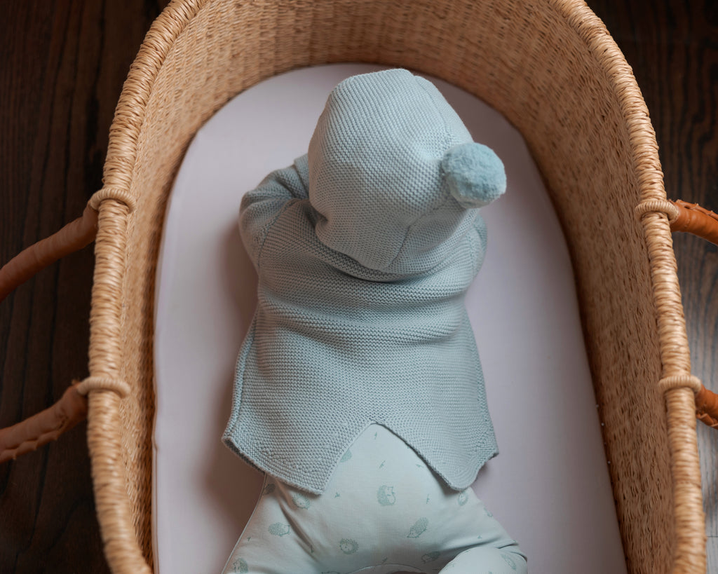 Sky Blue Knit Sweater