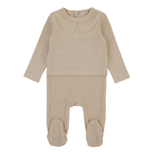 2 IN 1 BOY COLLAR FOOTIE