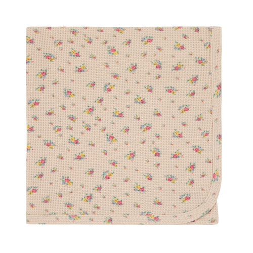 Mock Wrap Waffle Blanket Ivory