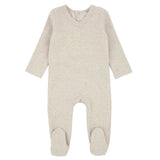 Brushed Ribbed Footie Mauve