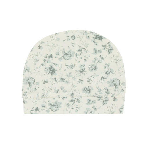 All Over Floral Hat Sea Green