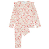 All Over Floral PJ Red