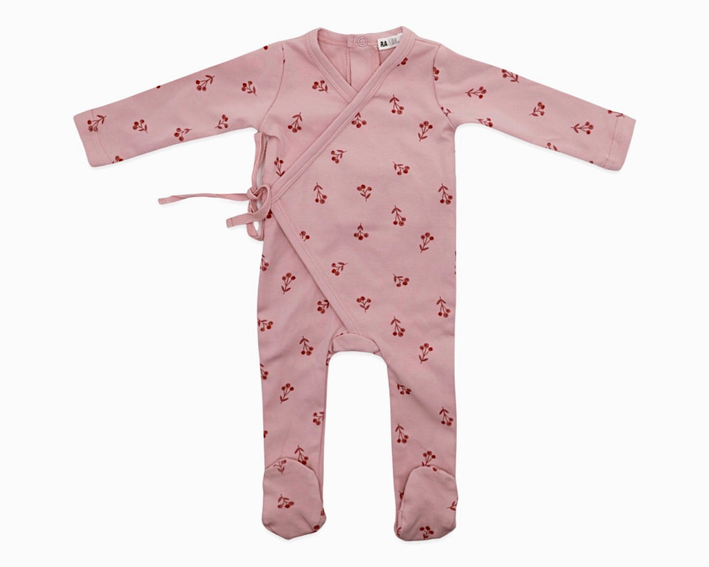 In Bloom Print Footie