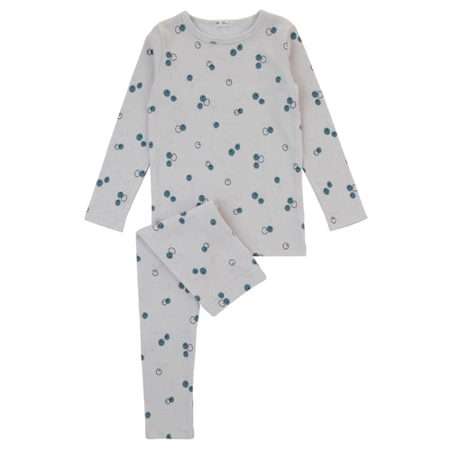 PRINTED PJ - BLUEBERRY PRINT