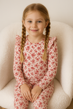 Load image into Gallery viewer, All Over Floral PJ Red