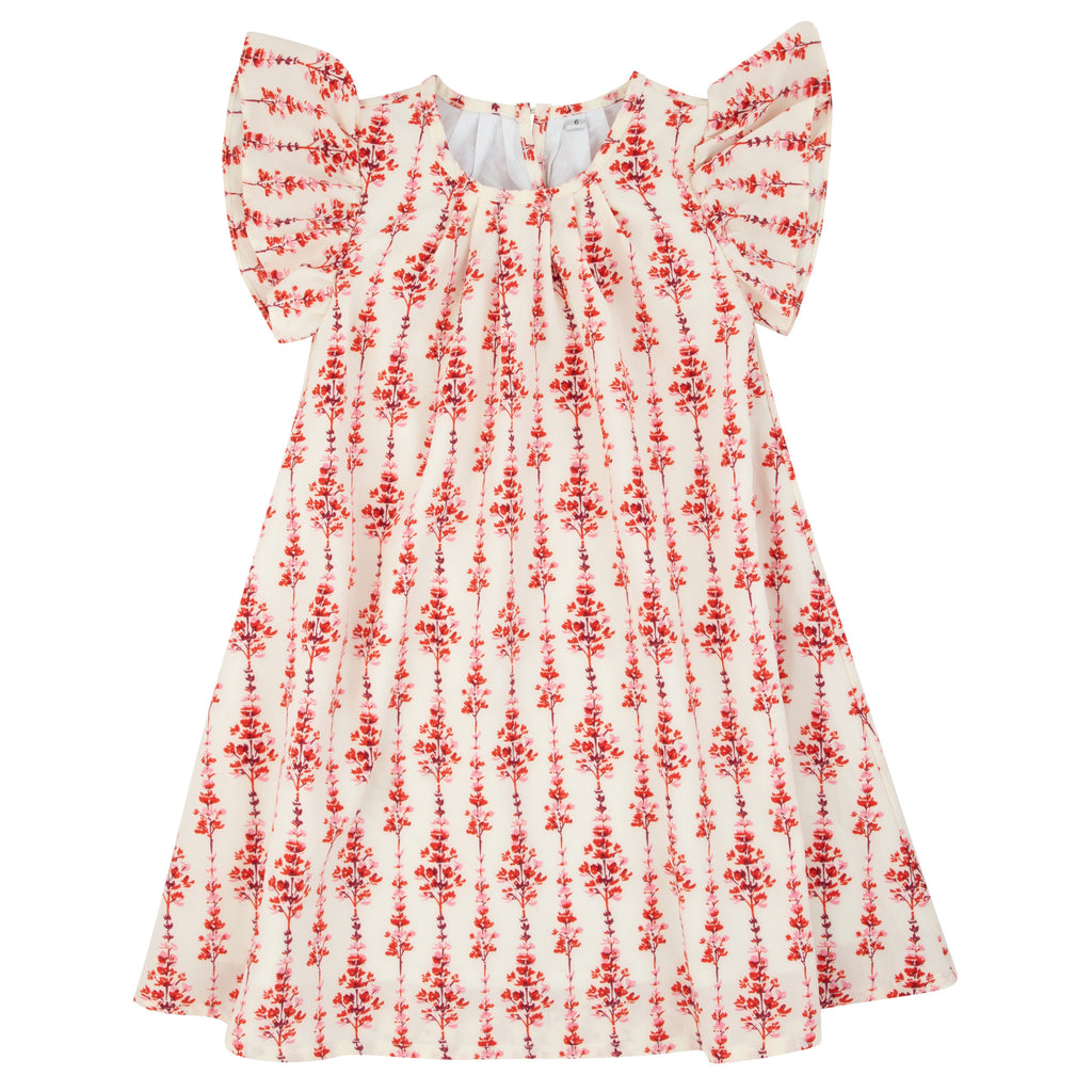 Flutter Sleeve Dress