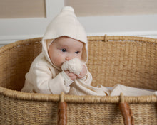 Load image into Gallery viewer, Ivory Knit Stroller Blanket