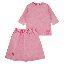Load image into Gallery viewer, Acid Wash Patch  Girls Set