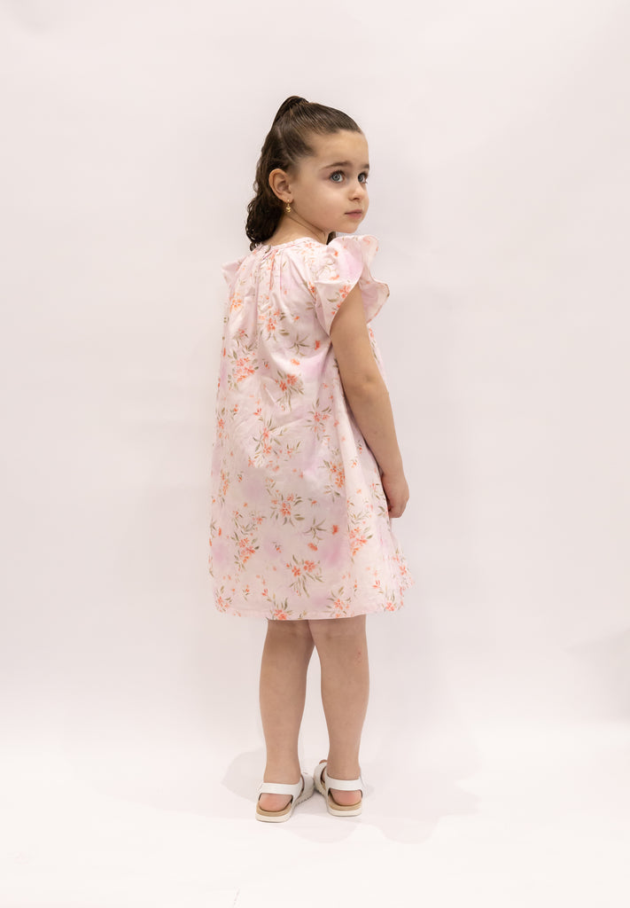 Flutter Sleeve Dress