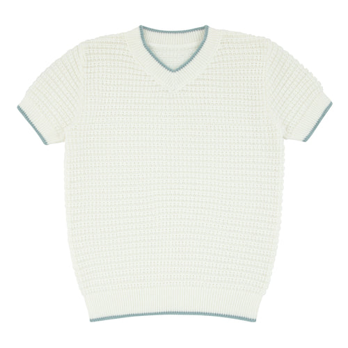 Vneck Knit Boys Sweater