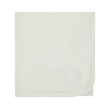 Pear Motif Blanket White