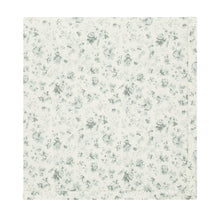 Load image into Gallery viewer, All Over Floral Blanket Sea Green