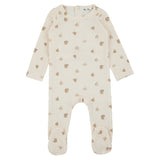 Pear Print Footie