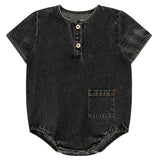 Denim Pocket Romper