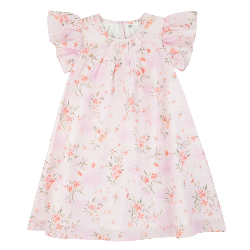 Flutter Sleeve Dress