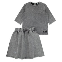 Load image into Gallery viewer, Acid Wash Patch  Girls Set