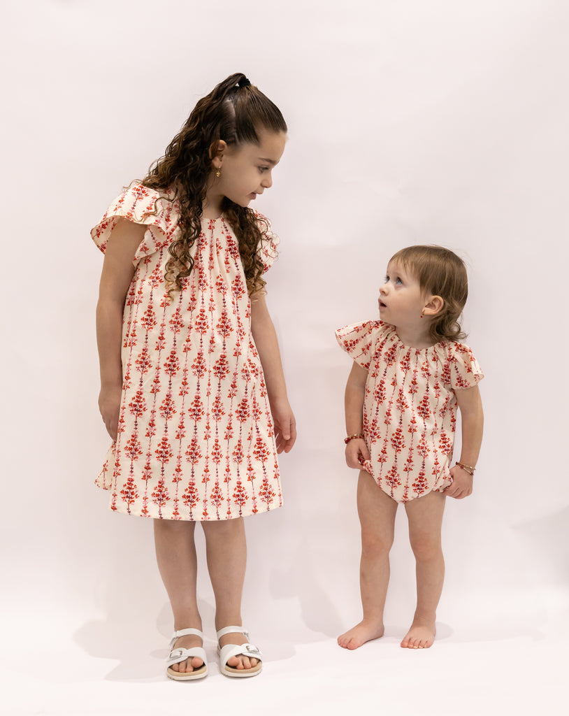 Flutter Sleeve Dress