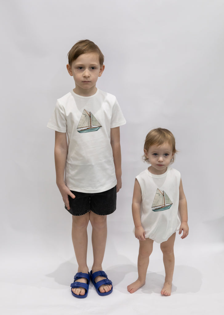 Printed Tee - Sailboat