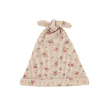 Load image into Gallery viewer, Mock Wrap Waffle Hat Ivory