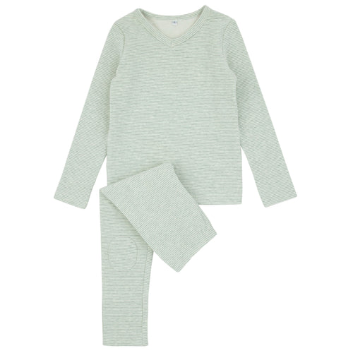 Brushed Ribbed Pj Sage