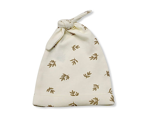 Spring Leaf Print Hat