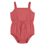 Waisted Terry Romper