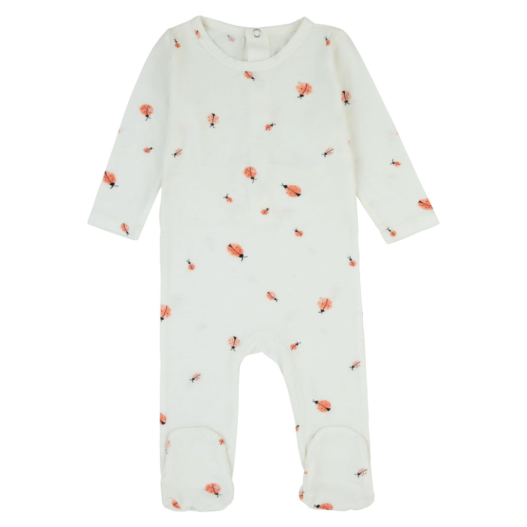 Ladybug Printed Footie