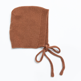 Winter Mauve Knit Bonnet