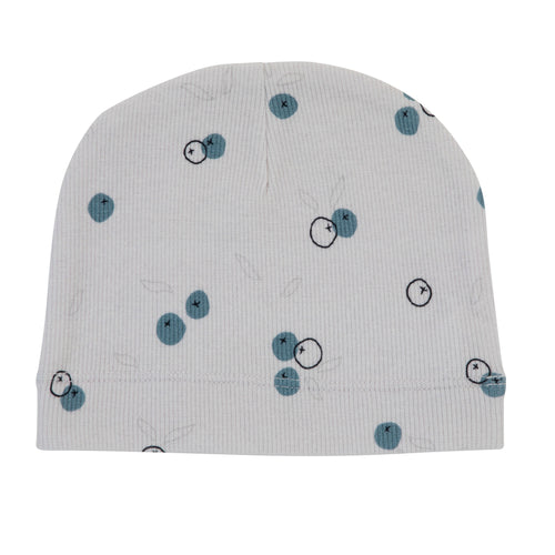 PRINTED HAT - BLUEBERRY PRINT