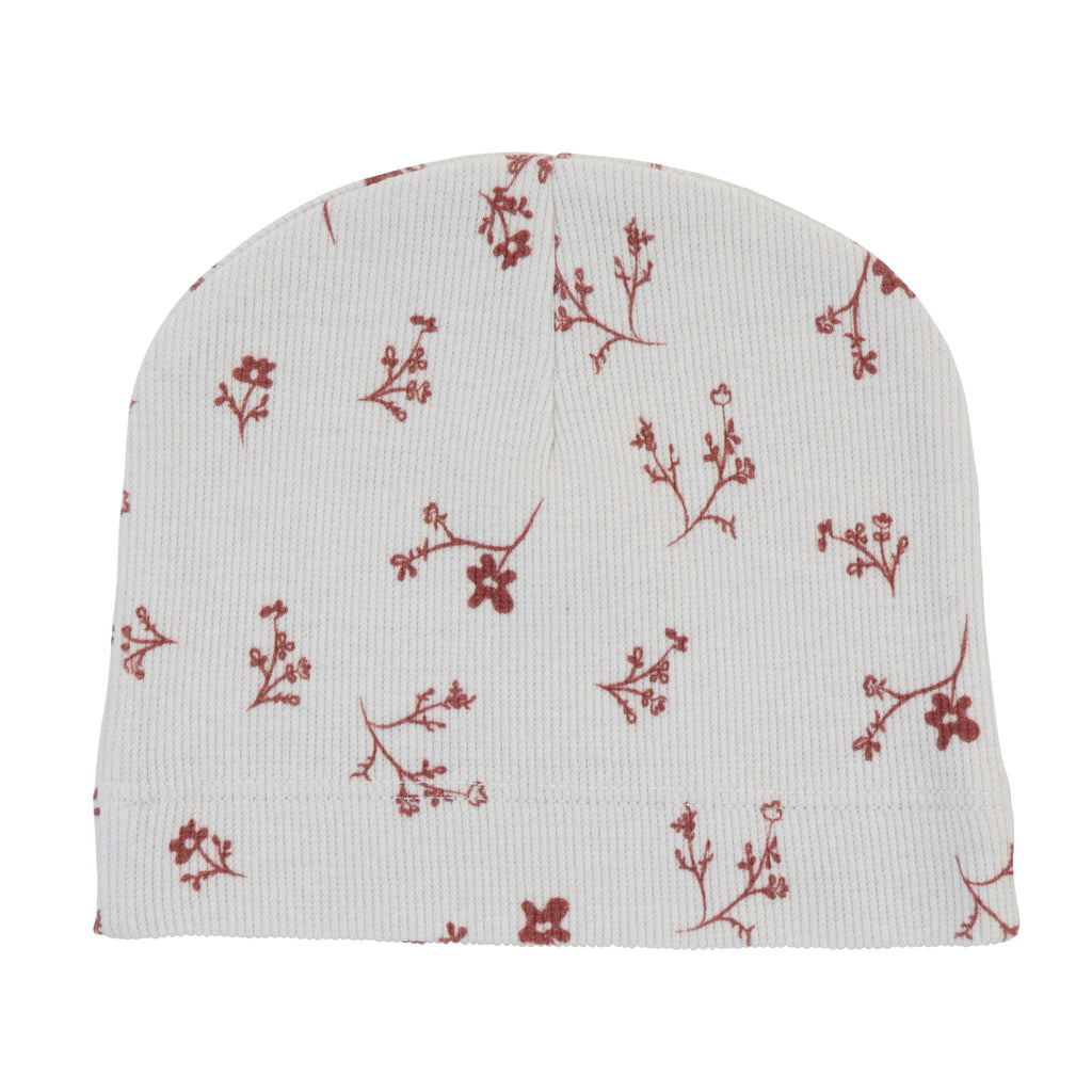 PRINTED HAT - WINTER FLORAL